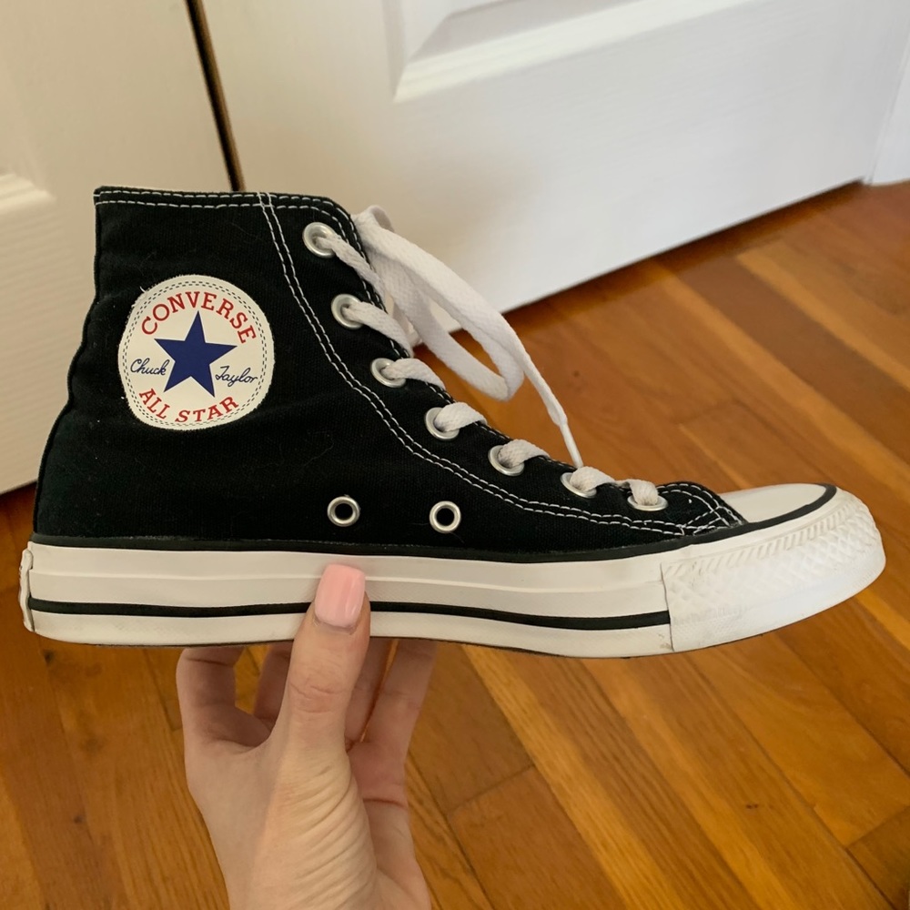 Black High-Top Converse